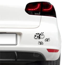4 Decor Sticker auto - Buburuze relaxate