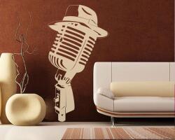 4 Decor Sticker Microfon cu palarie - beestick-deco - 66,00 RON
