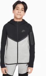 Nike Hanorac Nike Sportswear Tech Fleece Junior - Negru, Gri - negru, s - copii (HV5867-064) (HV5867-064)