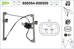 VALEO Mecanism actionare geam VALEO 850555 (850555)