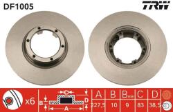 TRW Disc frana TRW DF1005 (DF1005) - automobilus