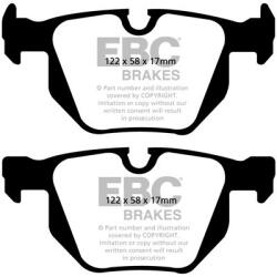 EBC BRAKES set placute frana, frana disc EBC BRAKES DP41588R (DP41588R)