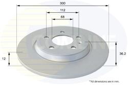 COMLINE Disc frana COMLINE ADC1478 (ADC1478)