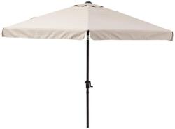 Naterial Umbrela terasa Naterial, otel/poliester, 296 x 296 cm, H 247 cm, Taupe