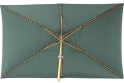 Naterial Umbrela terasa Naterial, aluminiu/poliester, 300 x 194 cm, H 255 cm, Verde