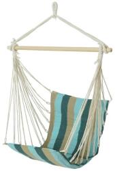 Naterial Hamac tip scaun Naterial, textil, Bleu-Gri