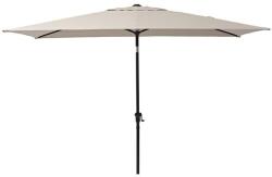 Naterial Umbrela terasa Naterial, otel/poliester, 300 x 194 cm, H 255 cm, Taupe