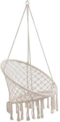 Naterial Hamac tip scaun Naterial, otel/textil, O 82 x 131 cm, Bej