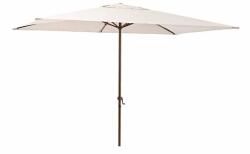 Naterial Umbrela terasa Naterial, otel/poliester, 300 x 194 cm, H 255 cm, Bej