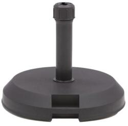 Naterial Suport umbrela terasa Naterial, beton, O 47 cm, H 9 cm, 29 kg, Negru