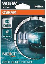 OSRAM Lampa semnalizare halogen Osram COOL BLUE INTENSE W5W, 4000K, 2 bucati (21920863)