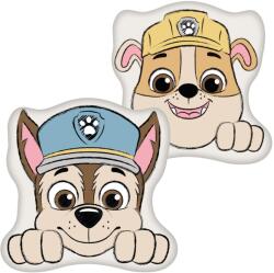 PAW PATROL Perna decorativa Paw Patrol Chase si Rubble, reversibila, 35x35 cm, moale (74614672)