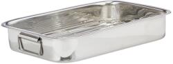 Relaxdays Tava de copt Relaxdays XL din otel inoxidabil, spatiul de gatit 43 x 31 cm (67543909)