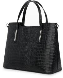 myOwn Geanta din piele amprentata Carolina neagra (carolinang)