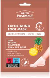 Green Pharmacy Foot Care Exfoliating Foot Mask láb és köröm regeneráló pakolás 2x20 ml
