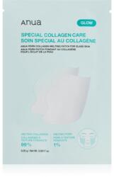 Anua PDRN Collagen Melting Patch for Glass Skin élénkítő arcmaszk a táplálásért és hidratálásért 4 db