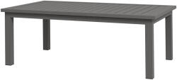 Outsunny Măsuță de Cafea din Aluminiu pentru Exterior 100x60cm, Măsuță Laterală Dreptunghiulară, Argintiu | Aosom Romania (84G-324V00BN) Masa de cafea
