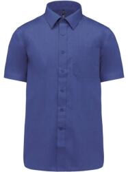 Kariban Ace rövid ujjú férfi ing KA551, kobaltkék, 2XL (ka551cob-2xl)
