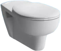 B&K Porcelán WC-kagyló mozgáskorlátozottaknak, fali, hátsó kifolyással 700 mm kinyúlással (136151)
