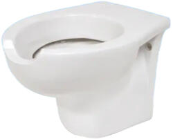 B&K Idral Porcelán WC-kagyló mozgáskorlátozottaknak, fali, hátsó kifolyással (135084)
