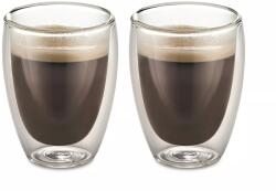 Weis Kávéspohár 150 ml, dupla falú üveg, 2 darabos készlet