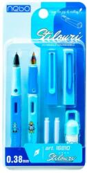 Nebo Stilouri cu cerneala termosensibila + rezerve, 2 buc/blister, albastre, Nebo RB43400