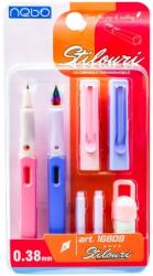 Nebo Stilouri cu cerneala termosensibila + rezerve, 2 buc/blister, roz/violet, Nebo RB43399