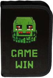 PASO Penar cu rechizite Paso Pixel Mask - Cu 1 fermoar (PP26ME-P001) Penar