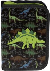 PASO Penar Paso Dinosaur - Dino, cu 1 fermoar și 2 clapete (PP26DR-P001BW) Penar
