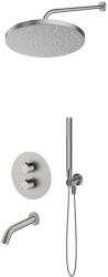Oltens Set baterie cadă-duș Oltens Katla 34600910, cap de duș Oltens Alvo 37011910, 39100910, 39402910, 39304910, 37102910, 37200910 (36642910)