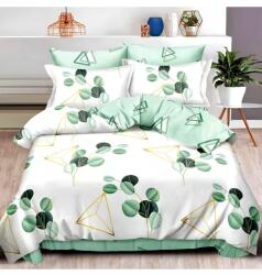 Johnny Home Set de pat Johnny Home - S14989, 6 piese, reversibil, 180 x 200 cm, turcoaz (S14989) Lenjerie de pat