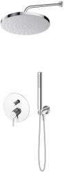 Oltens Set baterie cadă-duș Oltens Molle 34100100, cap de duș Oltens Alvo 37011100, 39400100, 37102100, 39304100, 37200100 (36640100)