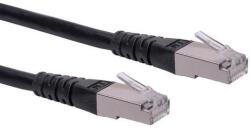 Roline S/FTP (PiMF) Patch Cord, Cat. 6, black 20.0m (21.15.1405) - vexio