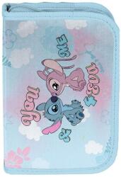 PASO Penar Paso Stitch - Ohana, cu 1 fermoar și 2 clapete (DS26WW-P001BW) Penar