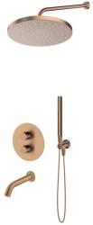 Oltens Set baterie cadă-duș Oltens Katla 34600610, cap de duș Oltens Alvo 37011610, 39100610, 39402610, 39304610, 37102610, 37200610 (36642610)