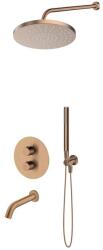 Oltens Set baterie cadă-duș Oltens Katla 34600610, cap de duș Oltens Pluva 37010610, 39100610, 39402610, 39304610, 37102610, 37200610 (36641610)