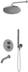 Oltens Set baterie cadă-duș Oltens Katla 34600400, cap de duș Oltens Pluva 37010400, 39100400, 39402400, 39304400, 37102400, 37200400 (36641400)