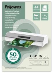 Fellowes Folie de laminare Fellowes A4 80 microni din material reciclat (50%), lucioasă LAMPOFELA4080REC