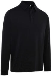 Callaway Tricou pentru bărbați Callaway Lg Sleeve Soft Touch Golf Polo Caviar L