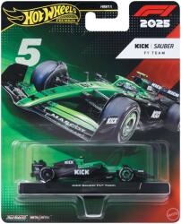 Mattel Hot Wheels Premium: KICK Sauber F1 Team #5 Formula 1 kisautó 1/64 - Mattel (HRV11/JKD89) - innotechshop