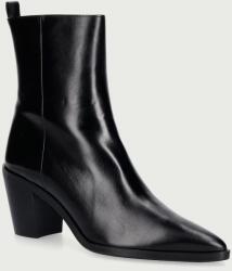 Billi Bi botine pentru femei din piele negre 80 9BY2-OBDWDR_99X (B1295.080)