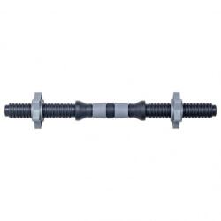 inSPORTline Bară de gantere filetată din plastic cu inele inSPORTline Plafor 41 cm / 30 mm (29847)