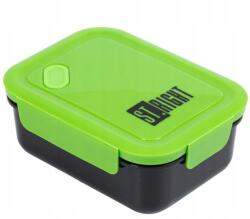 UNIPAP St. Right Black and Green műanyag uzsonnás doboz (692543) - innotechshop