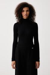 HUGO longsleeve de damă din bumbac cu elastan Driza_4 9BY2-BDDZKN_99X (50571245)