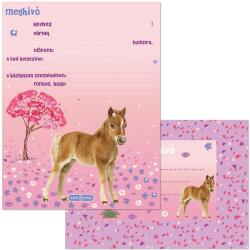 Ars Una Ars Una: Cute Animals Horse lovas 10db-os meghívó szett borítékkal (50225262) - innotechshop