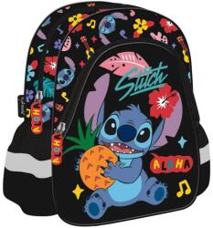 Unipap Disney Stitch Aloha fekete színű ovis hátizsák 29x22x9 cm (679858) - innotechshop