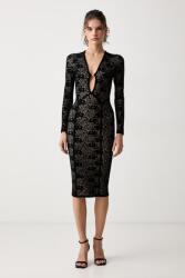 Elisabetta Franchi rochie cu vâscoză 9BY2-SUDZ83_99X (AM26Q66E2)