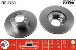 TRW Féktárcsa szellőző Ø296mm DF2769