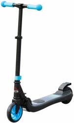 HomCom Összecsukható Elektromos Roller Gyermekeknek 6+ Éves Kortól, Állítható Magassággal, 71x36.5x75-80 cm, Fekete és Kék