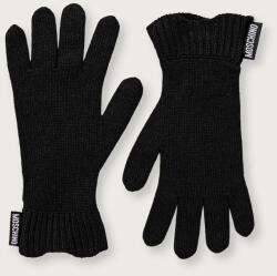 Moschino mănuși pentru femei cu amestec de lână 9BY2-REDZZT_99X (M3472.65472)